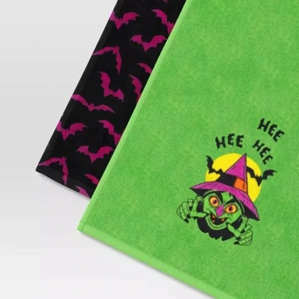 2pc Witch Kitchen Terry Towels‎ - Hyde and EEK! Boutique™